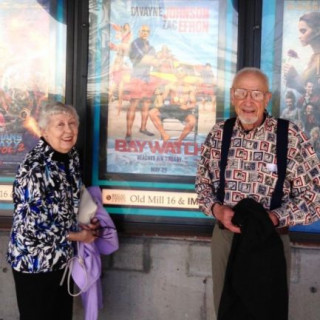 The cutest Zac Efron's fans ever! A grandparents date