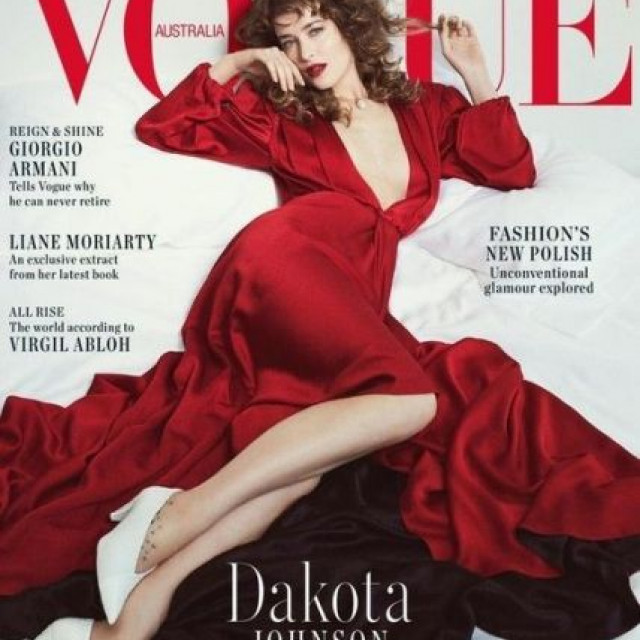 Dakota Johnson starred for Vogue