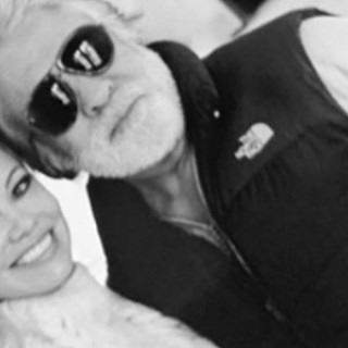 Pamela Anderson posted a photo with her 74-year-old husband
