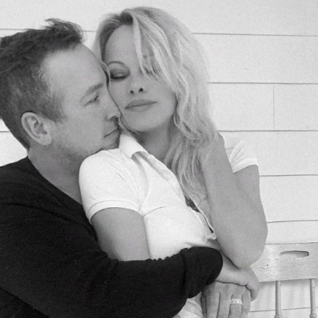 Pamela Anderson and her guardian husband gave their first interview together