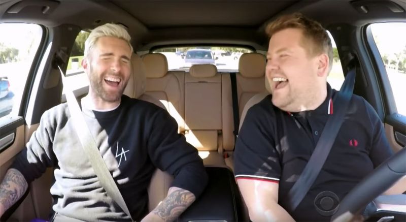Adam Levine Made A Traffic Hazard