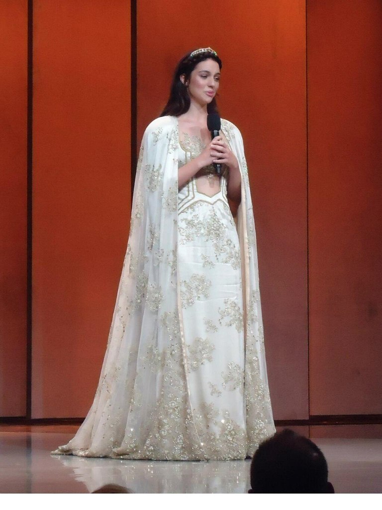 adelaide kane wedding dress