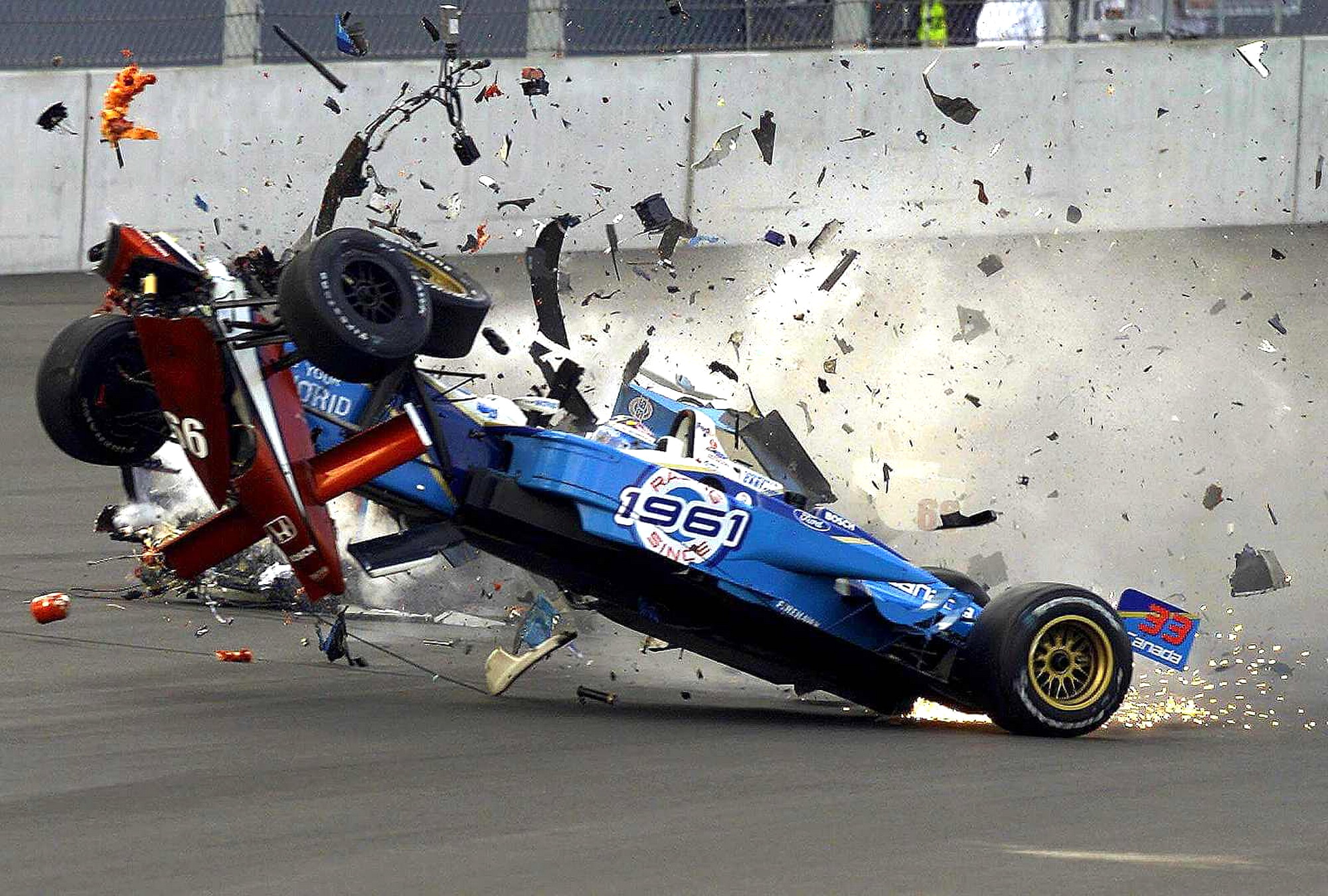 Indy car crashes fatal