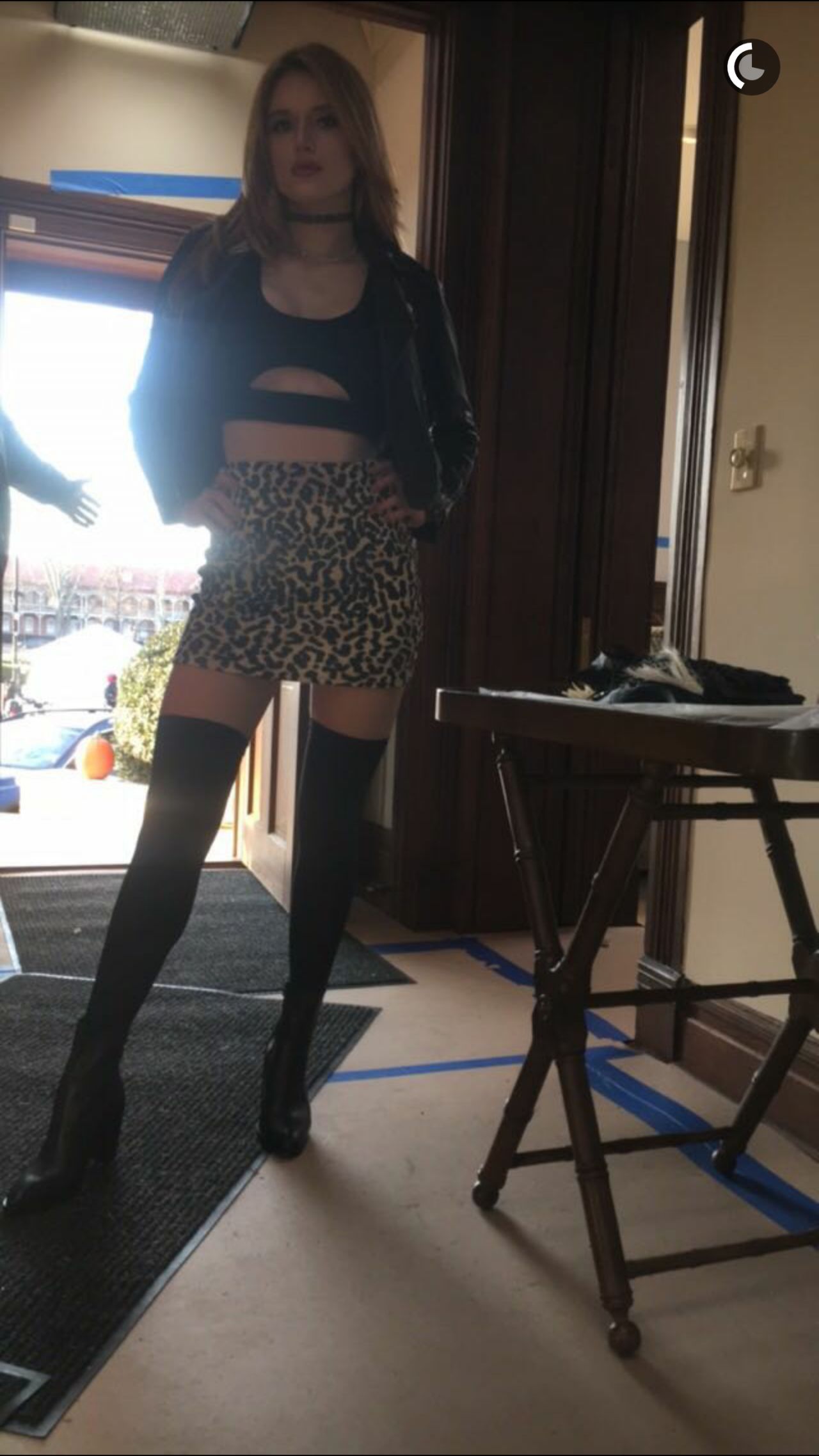 Bella thorne snapchat video