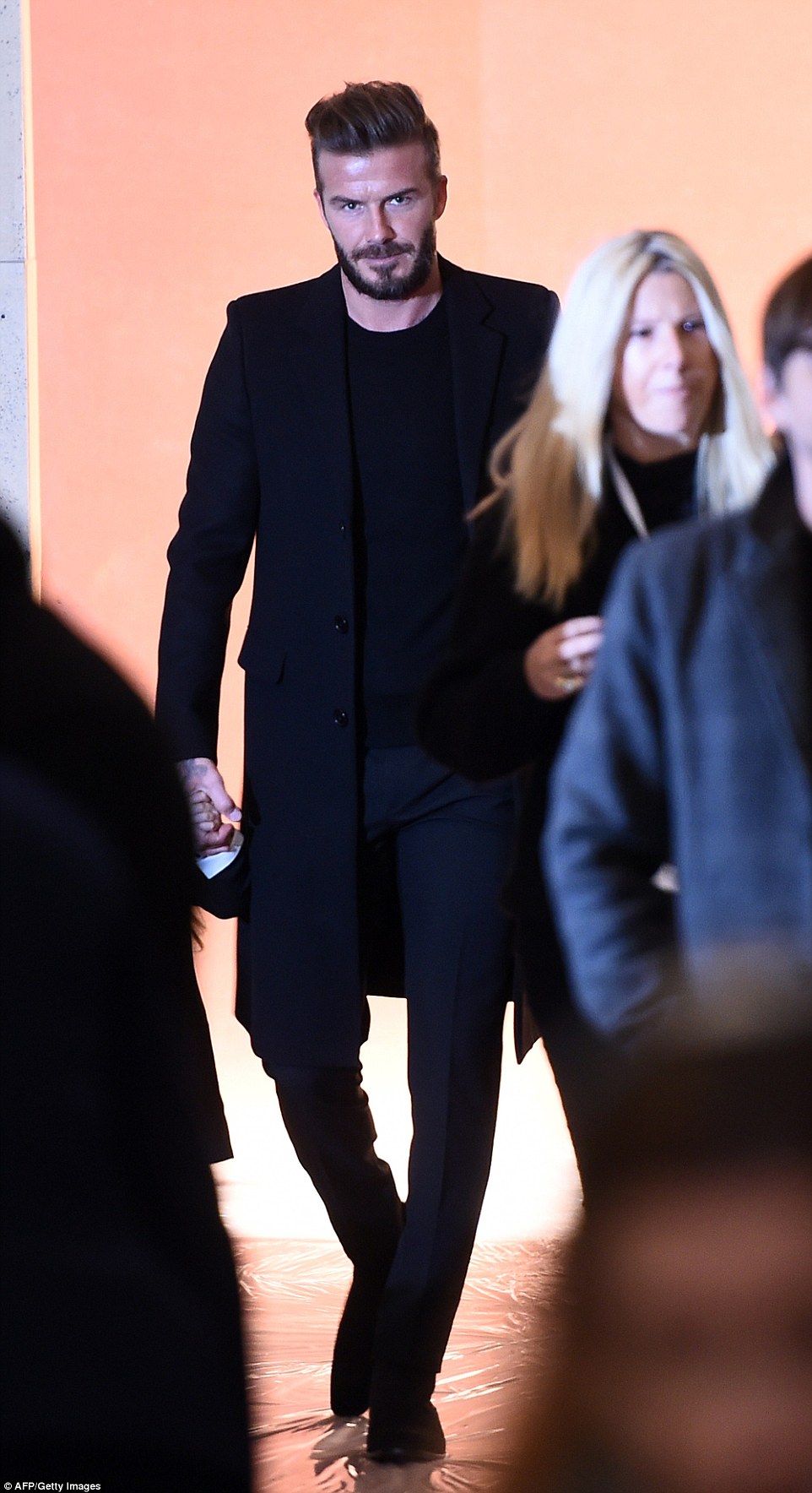 david beckham turtleneck