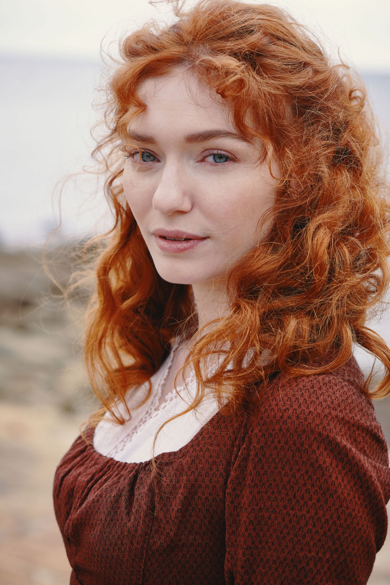 Eleanor tomlinson photoshoot