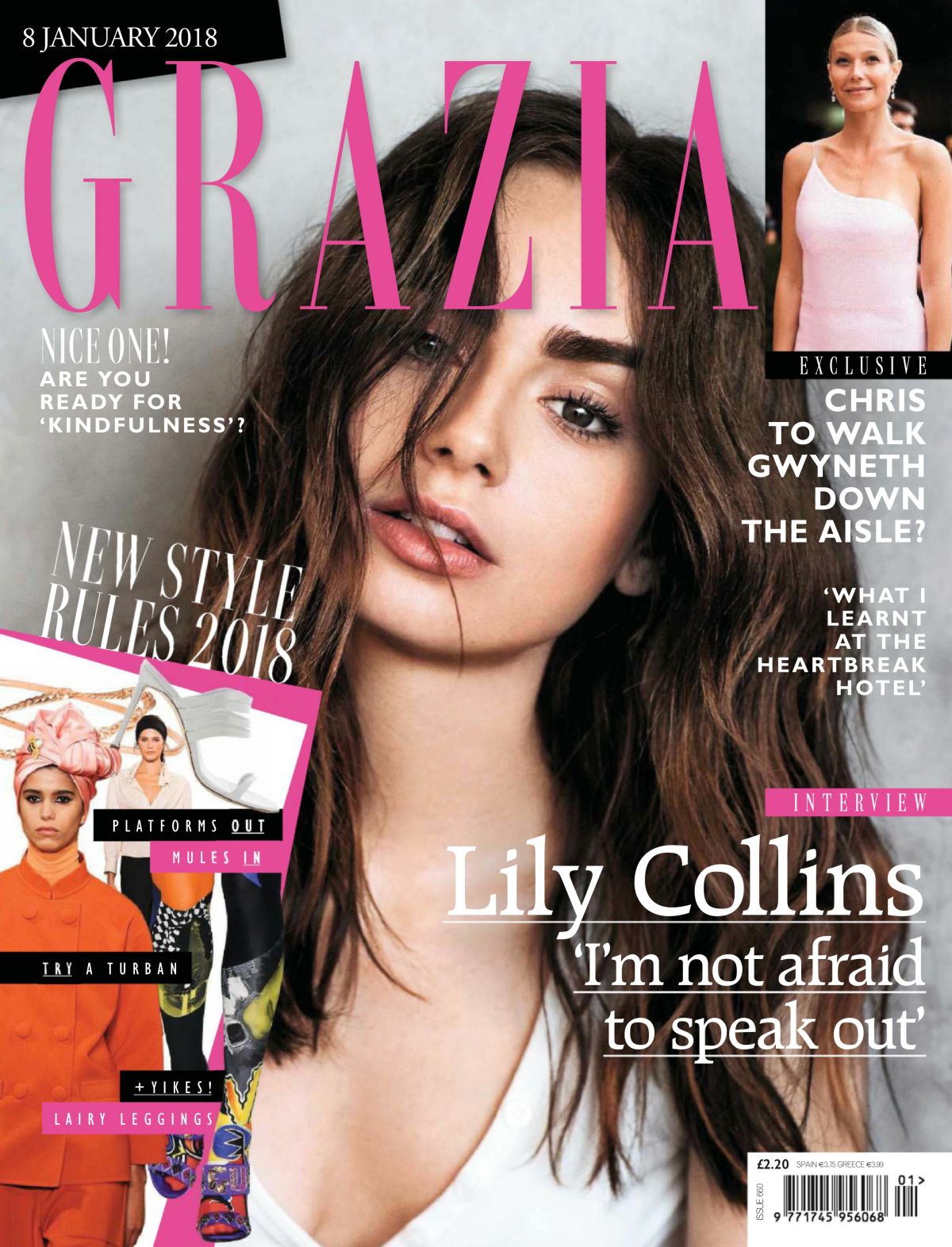 Lily Collins – Chic magazine (November 2021)