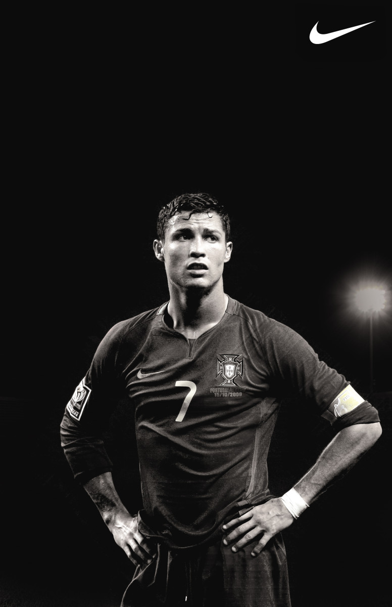 cristiano ronaldo black