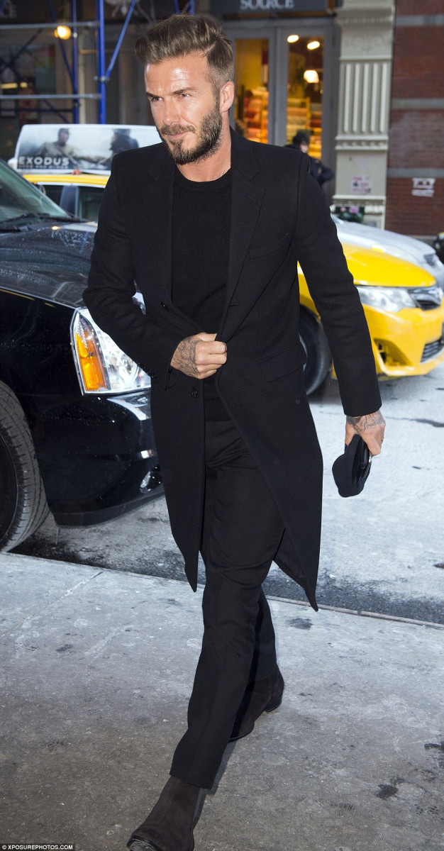 david beckham turtleneck