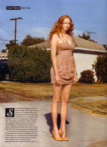 photo 4 in Lily Cole gallery [id265340] 2010-06-21