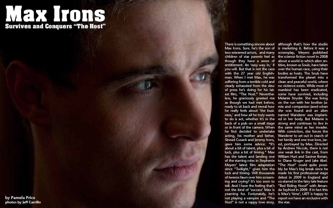 Max Irons: pic #673434