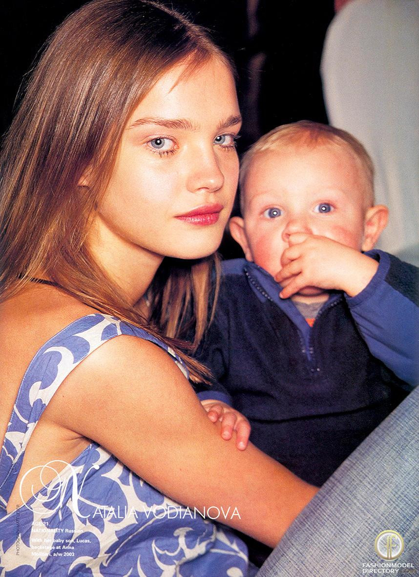 natalia vodianova baby