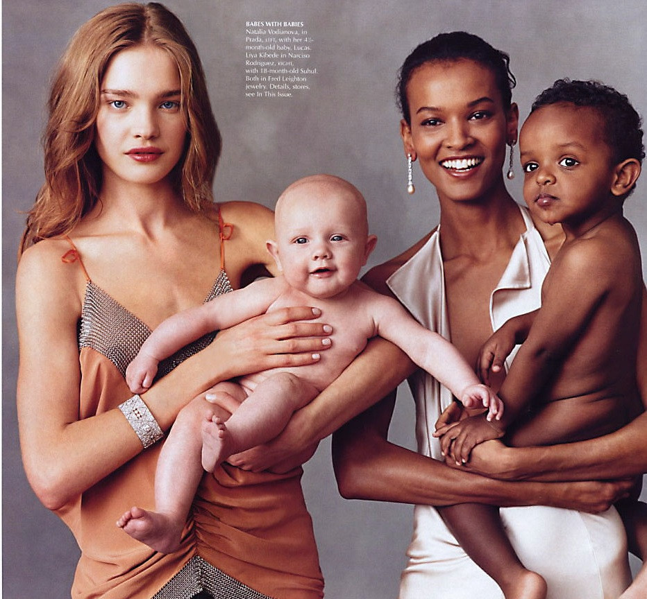 natalia vodianova baby