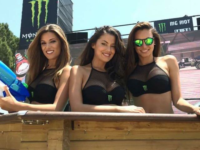 BARBARA AMERIGO,Spanish Paddock girl for Monsterenergy and...