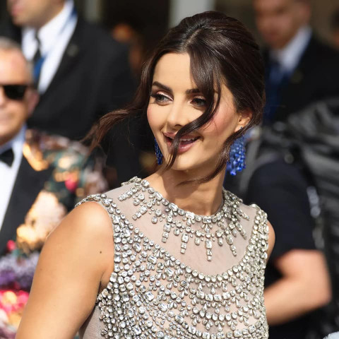 Mahlagha Jaberi at the premiere of "Top Gun: Maverick" - Cannes Film Festival 