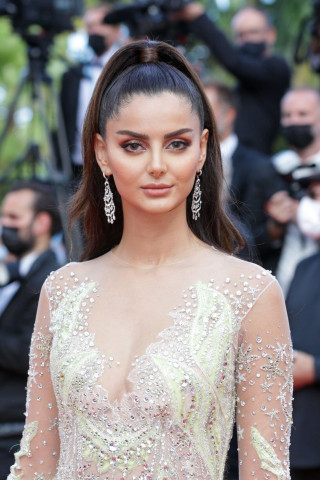 Mahlagha Jaberi at the premiere of "France" during the Cannes Film Festival 