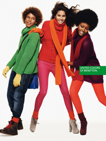 Ashika Pratt, Benetton FW 2011 Campaign