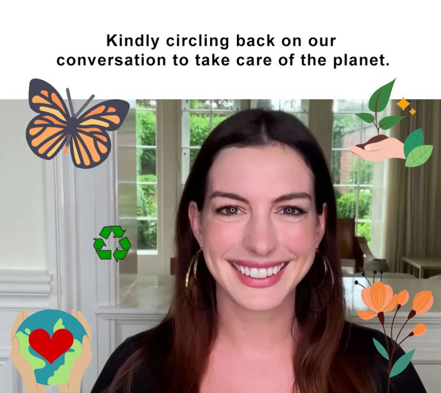 Anne Hathaway instagram post 489543