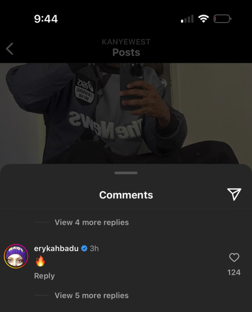 Kanye West instagram post 457295