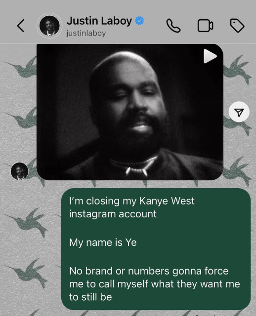 Kanye West instagram post 462320