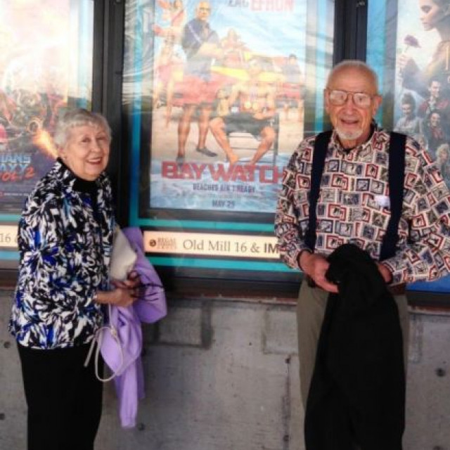 The cutest Zac Efron's fans ever! A grandparents date