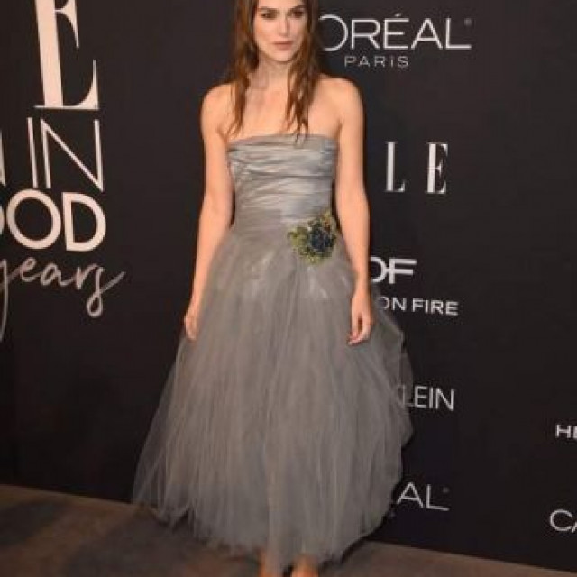 Keira Knightley delighted the audience in an elegant way