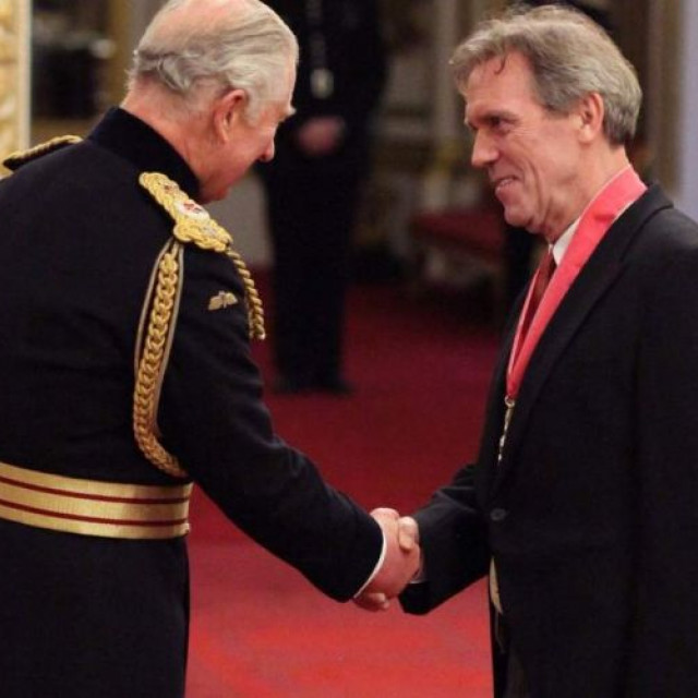 Hugh Laurie awarded the Order of the British Empire