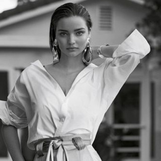 Miranda Kerr shot for Marie Claire