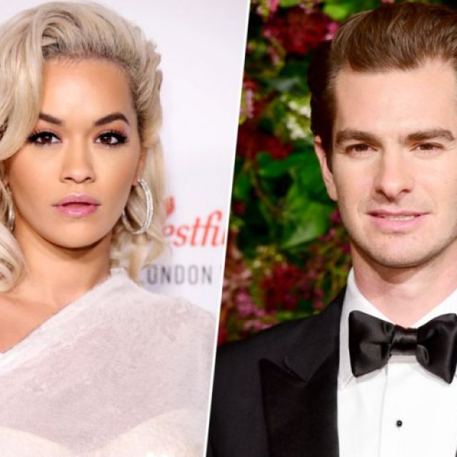 Andrew Garfield Meets Rita Ora