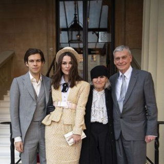 Keira Knightley received the Order of the British Empire 