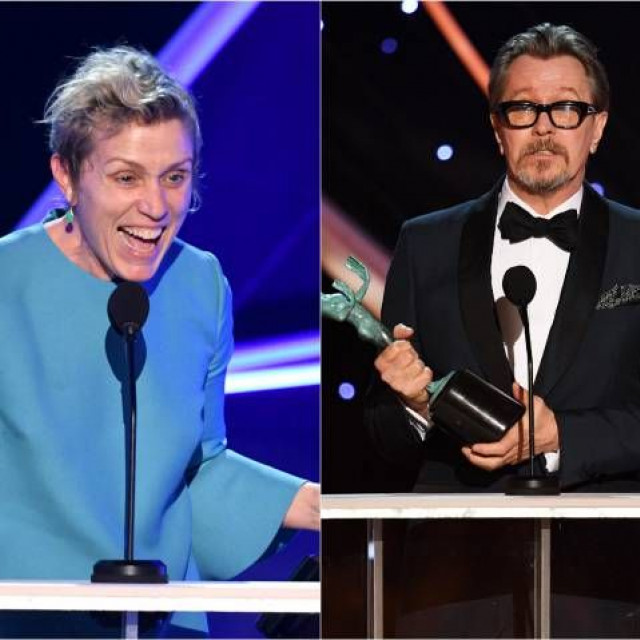 Gary Oldman and Francis McDormand won the Actor Guild of the USA