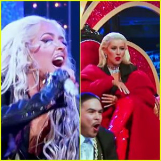 Christina Aguilera Watched Erika Jayne Performing 'Fighter'
