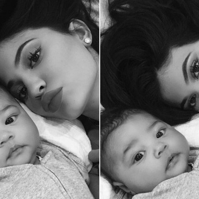 Selfies Of Kylie Jenner And Her Daughter