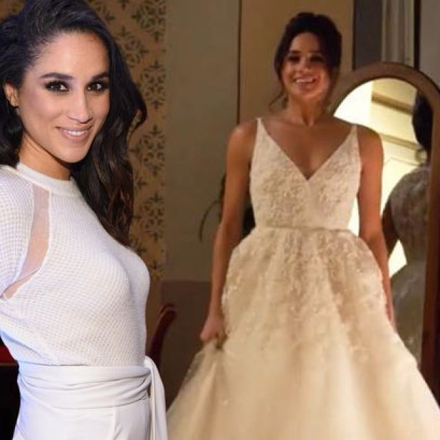 Meghan Markle choose several outfits for the wedding