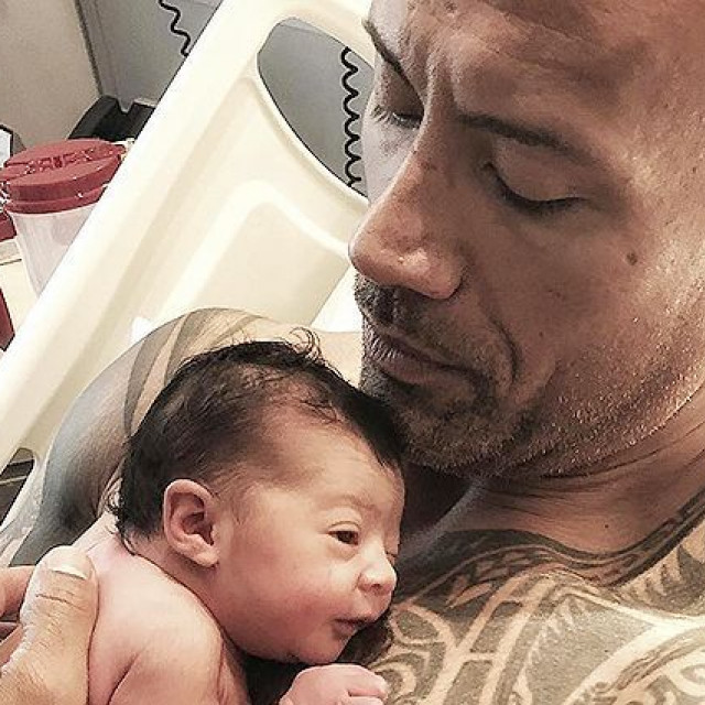 Dwayne Johnson welcomes daughter