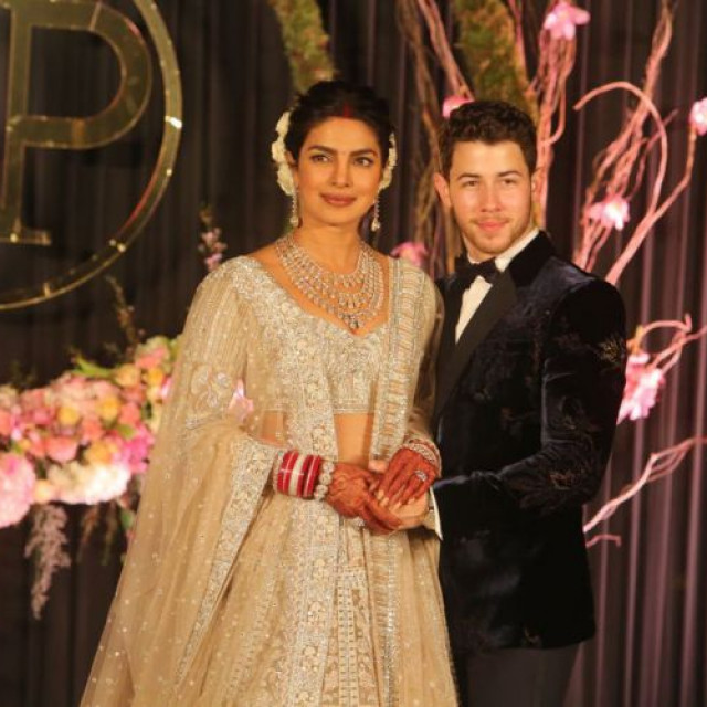 Priyanka Chopra and Nick Jonas celebrated their wedding again