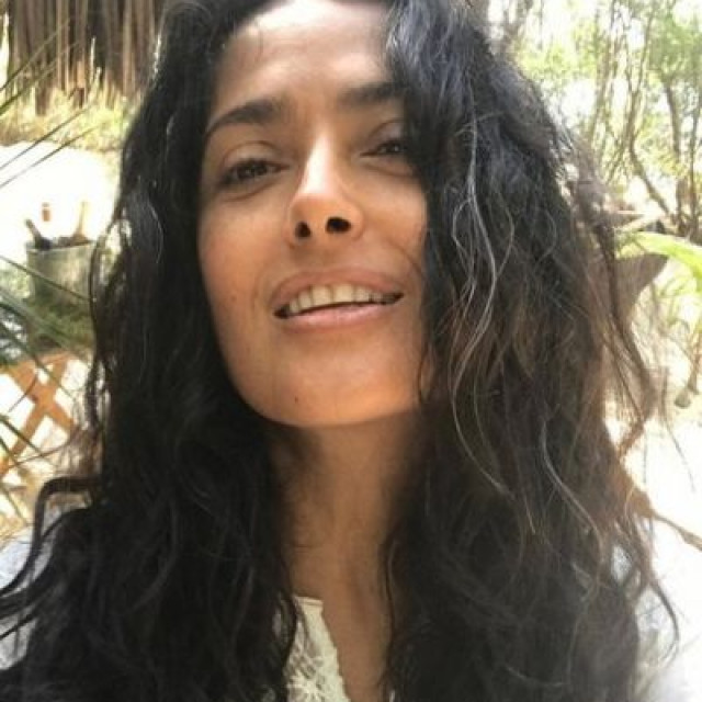 Salma Hayek has demonstrated natural beauty