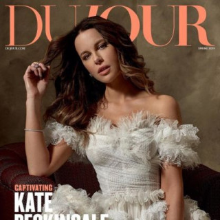 Kate Beckinsale graced DuJour magazine