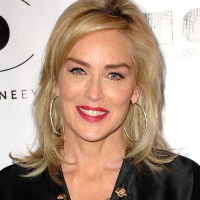 Sharon Stone danced in underwear