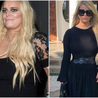 Jessica Simpson lost 45 kg in six months