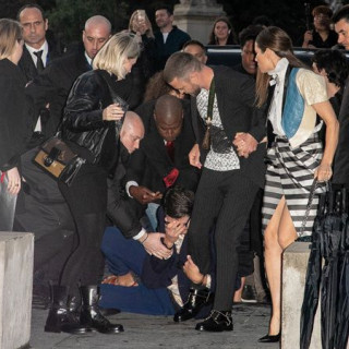 Justin Timberlake became a victim of the famous prank before the Louis Vuitton show