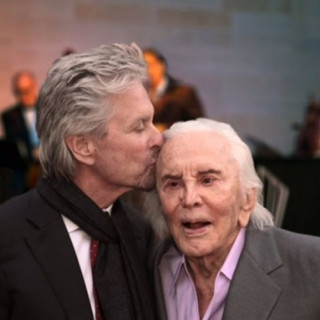 Michael Douglas congratulated his father on 103rd birthday