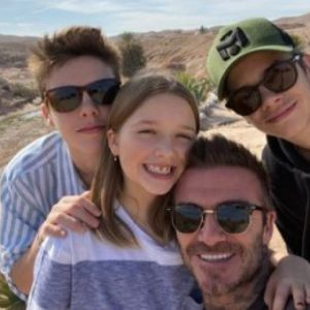 Victoria Beckham showed holiday photo