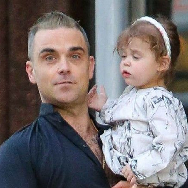 Robbie Williams is raising a child prodigy