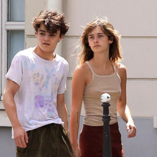 Johnny Depp's son went for a walk with his beloved