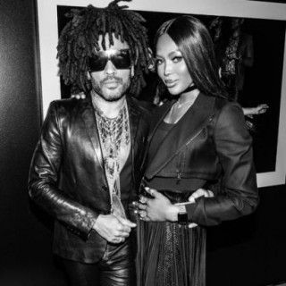 Naomi Campbell and Penelope Cruz congratulated Lenny Kravitz