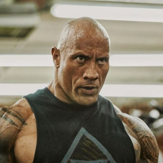 Dwayne Johnson showed his injury