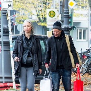 Keanu Reeves with his beloved Alexandra Grant on a shopping trip in Berlin