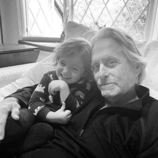 Michael Douglas became a grandfather for the second time