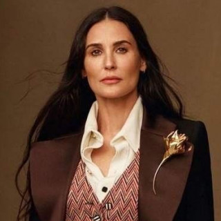 Demi Moore commented on the Fendi show for the first time